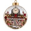 Christmas Tree Decoration Hanging Clear Plastic Ball Ornament for Holiday and Party Decor