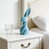 Easter Bunny Statue Ornament - Modern Minimalist Living Room Desktop Home Decor