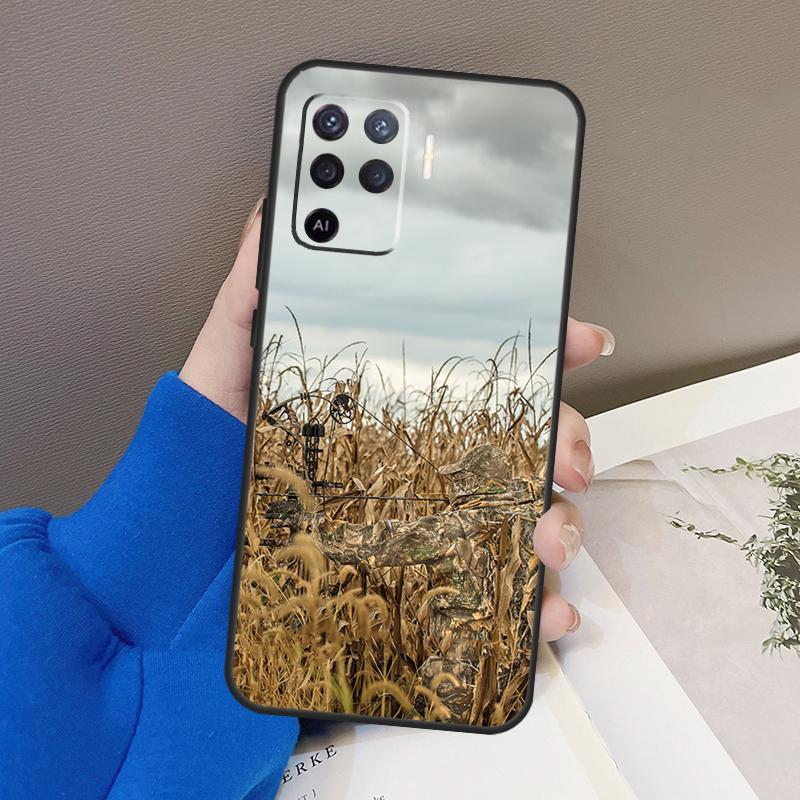 Hunting Animal and Fishing Man Case For Oppo A76 A16 A96 A17 A18 A60 A80 A40 A38 A58 A78 A98 A94 A74 A54 A15 A57 A77 A5 Pro