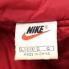 NIKE 90s 00s Old White Tag Buckswash logo Batting coat L black White tag Kid's Used