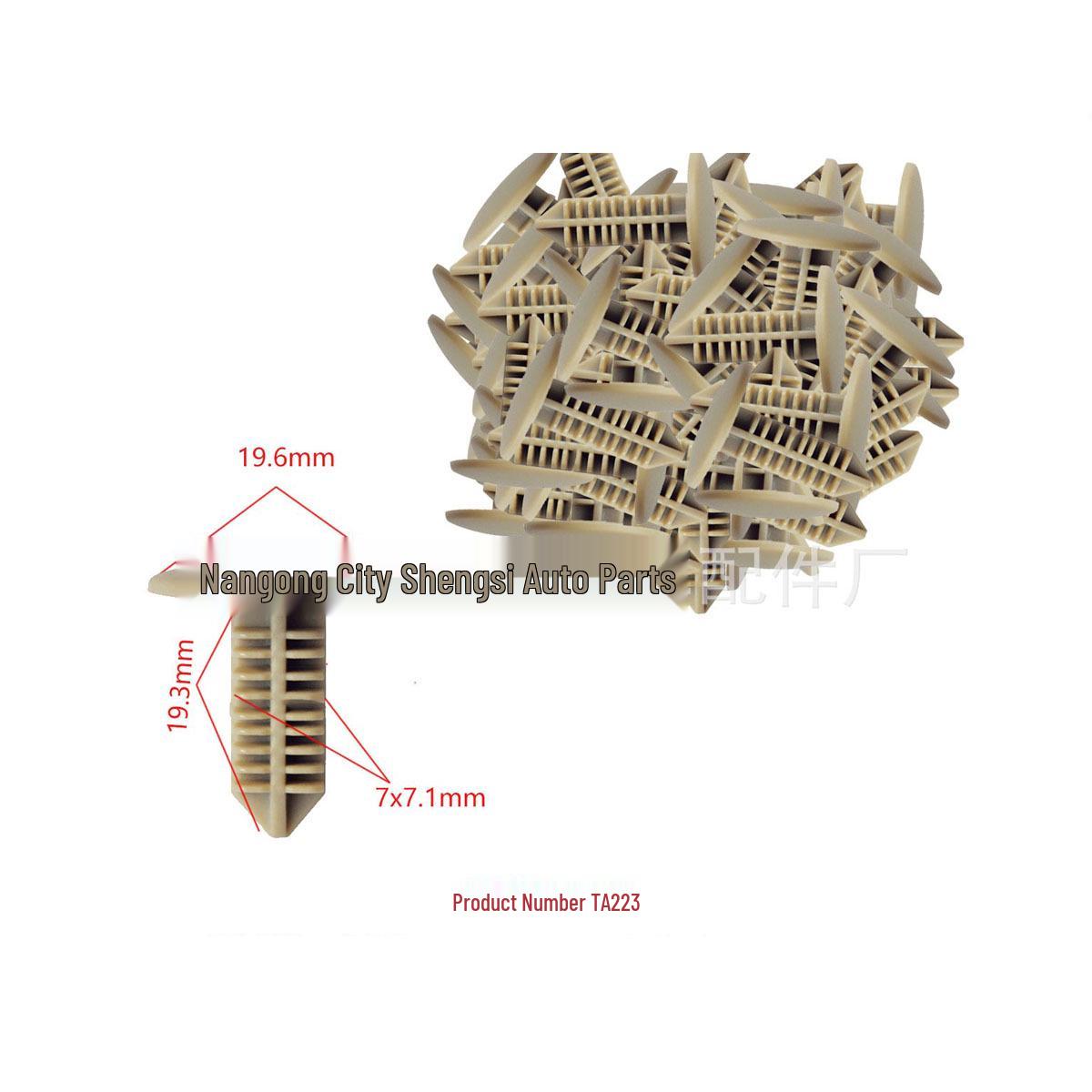 

Toyota Car Headliner Trim Clips - Plastic Fasteners for Installation and Decoration 10000 Pieces