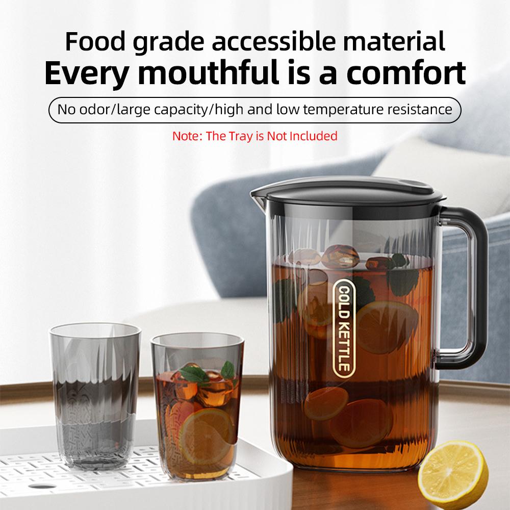 Džbán na vodu Dvířka lednice Džbán na vodu s rukojetí Nádobí na nápoje a zásobník na horkou