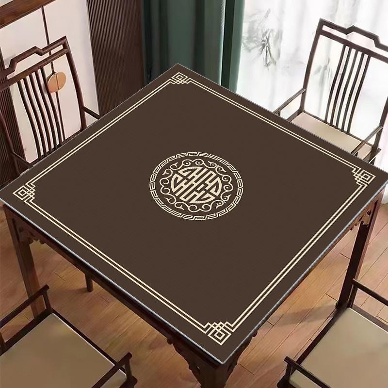 New Chinese Silent Mahjong Table, Tablecloth, Diatom Mud, Quick-Drying, Dirt-Resistant And Easy To Take Care Of, Table Mat Can Be Cut Mat