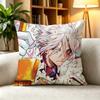 D-D.Gray-man Dark Shonen Anime  Square Double-Sided printed Pillow Case Bedroom Bedside Pillow Sofa Cushion Cover