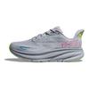 HOKA  Clifton 9 Wide Gull Sea Ice Women Sneakers Grey 1132211-GLLS