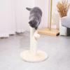 Albero tiragraffi per gatti in sisal con tiragraffi, molare per dentizione e giochi stimolanti per gattini e gatti adulti.