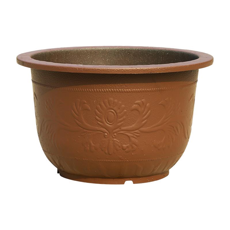 Extra Large Thick Plastic Flower Pot for Outdoor Plants, Trees, and Water Lilies