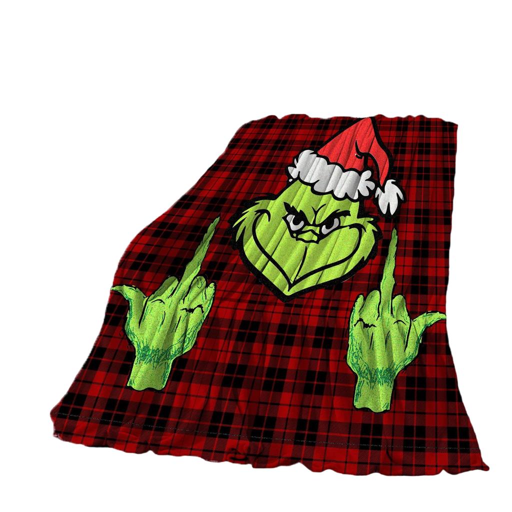 Christmas Blanket. Universal Blanket For The Whole Family. A Must-have For Home Parties