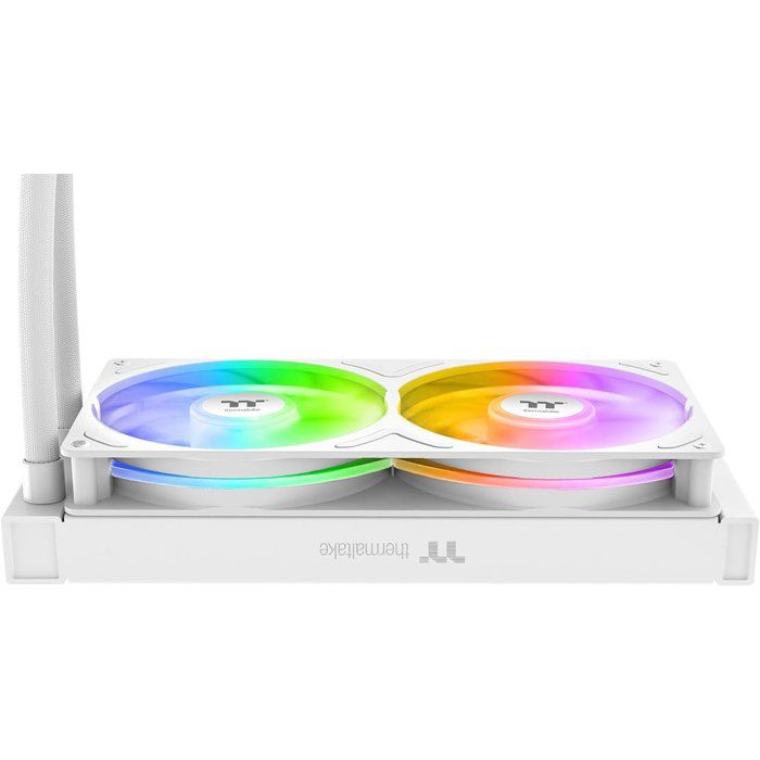 Thermaltake TH240 V3 A-RGB Sync Snow - CL-W467-PL12SW-A - Watercooling AIO - Ventilateur 1x 240 mm ARGB - Blanc