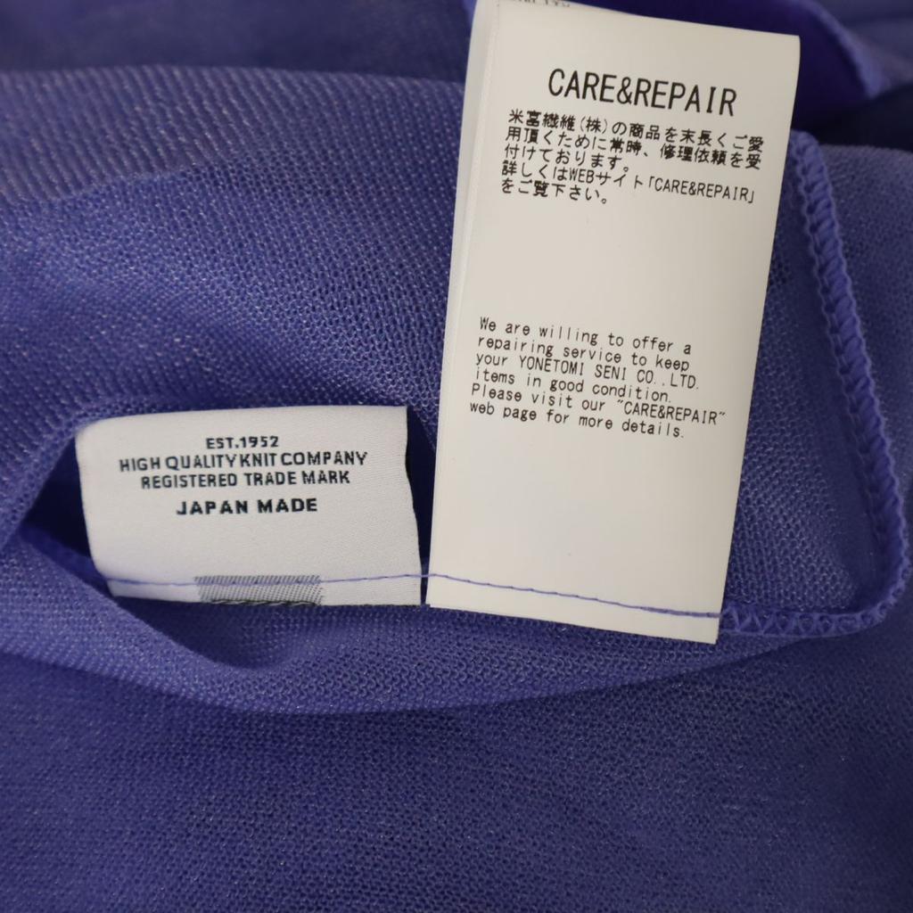 COOHEM Made In Japan Short Sleeve Shirt F Purple Men's Used