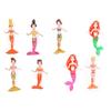 Captivating 8pcs Set Dolls Mermaids Action Figure Toys For Girls Ideal Gift