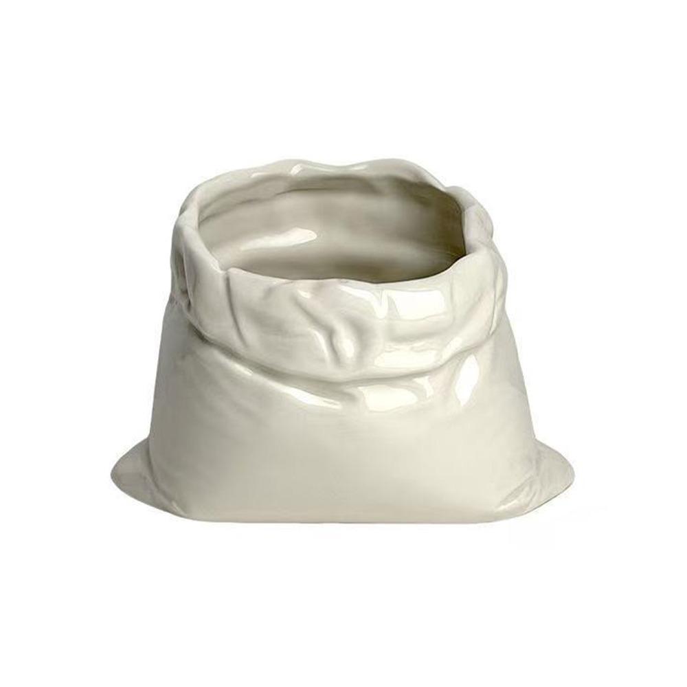 

Large-caliber Bag-shaped Cup Heat-resistant Cloth Bag Mug Novelty Espresso Cup Office Use