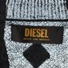 DIESEL alpaca Long sleeve Turtleneck knit one piece XS Black series Women Used