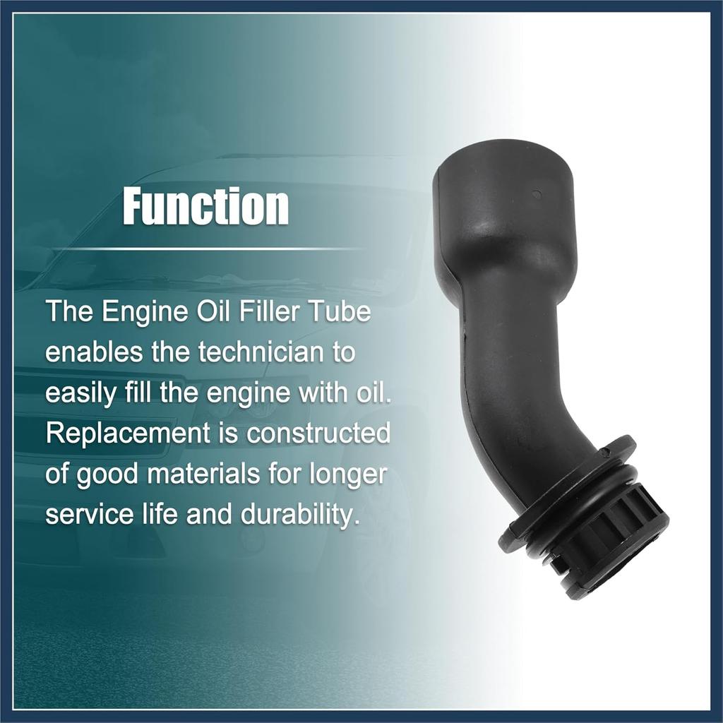 Engine Oil Filler Tube for GMC Yukon XL Sierra 1500 2500 3500 Envoy for Chevrolet Avalanche Silverado 1500 2500 3500 Suburban 1500 2500 for Cadillac