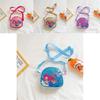 Stylish Korean Version Girl's Crossbody Bag With Shimmering Sequins Ideal For Toddlers