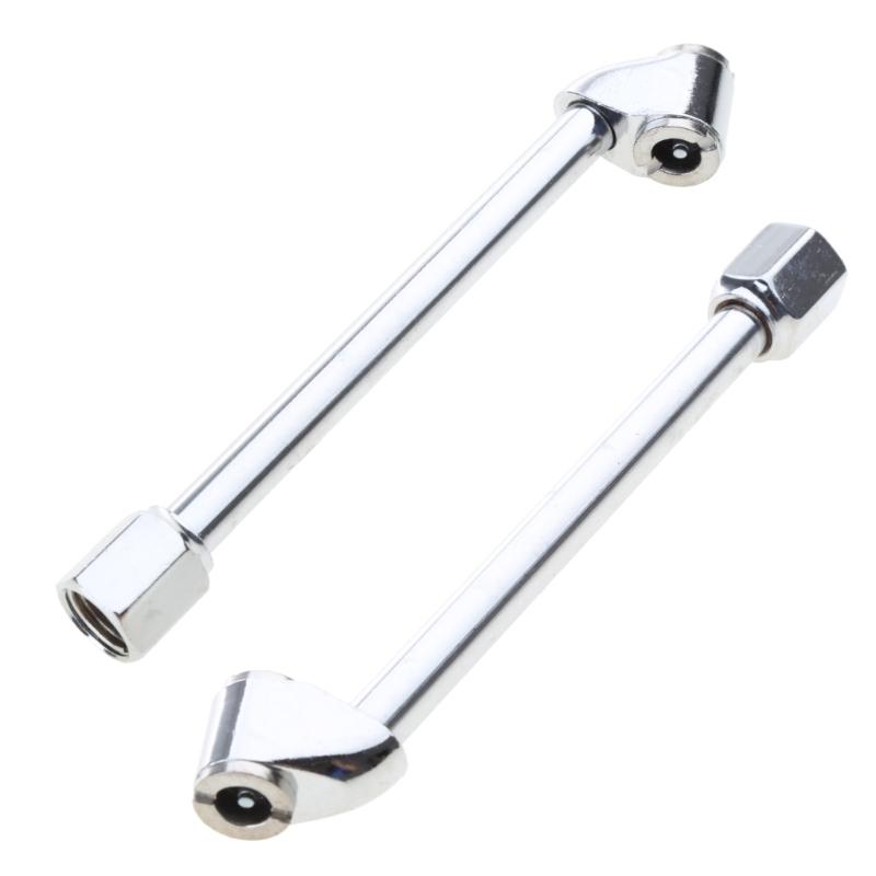 Air Chuck 1/4" NPT Female FNPT Extended Reach Dual Head Tire Inflation Foot Air Compressor Air Inflation Stainless Steel