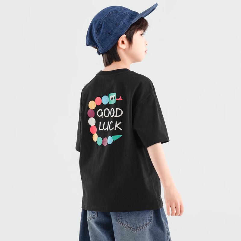 

Boys Colorful Snake Cooling Cotton T-Shirt 120