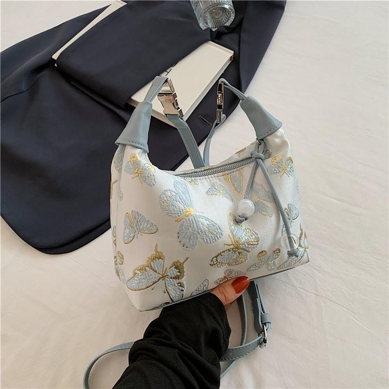 Stylish New Chinese Design Versatile Shoulder Handbag For Women With Elegant Embroidery