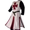 Medieval Crusader Knight Cloak and Jacket Cosplay Costume