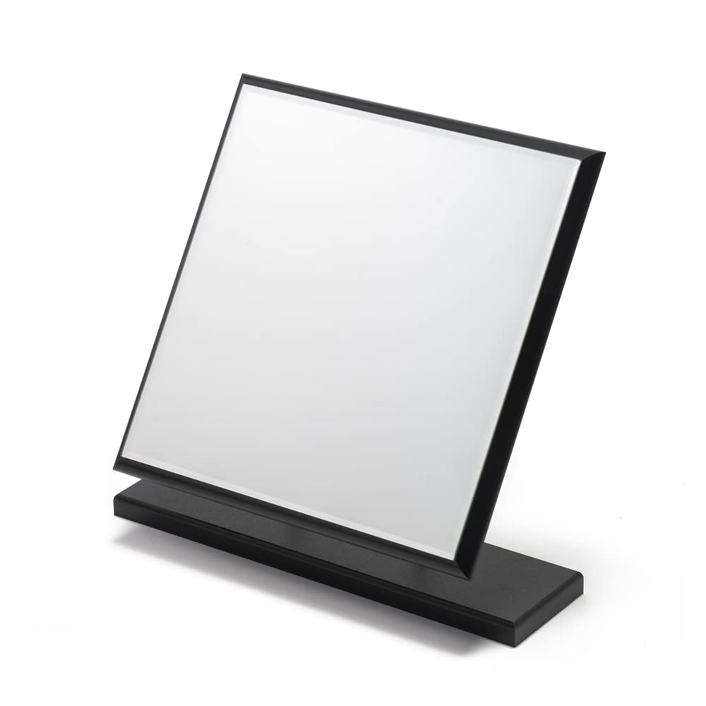 

Horiuchi Mirror Industry Living Room Wood Stand Mirror, Large Size, Black, Tabletop Mirror, Makeup Mirror, Christmas Gift