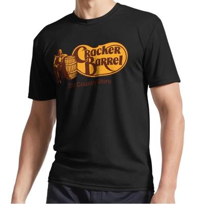 Nova Camiseta com Logo Ativo Cracker Barrel Resto Engraçada Tamanho P a 5XL