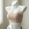 Tube top women's summer thin inner sling vest anti-light chest wrap sexy lace back integrated bra