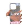 Plaid Hakimi für IPhone16 für Apple 15promax Handyhülle 14plus/13 Matt 12 Cartoon