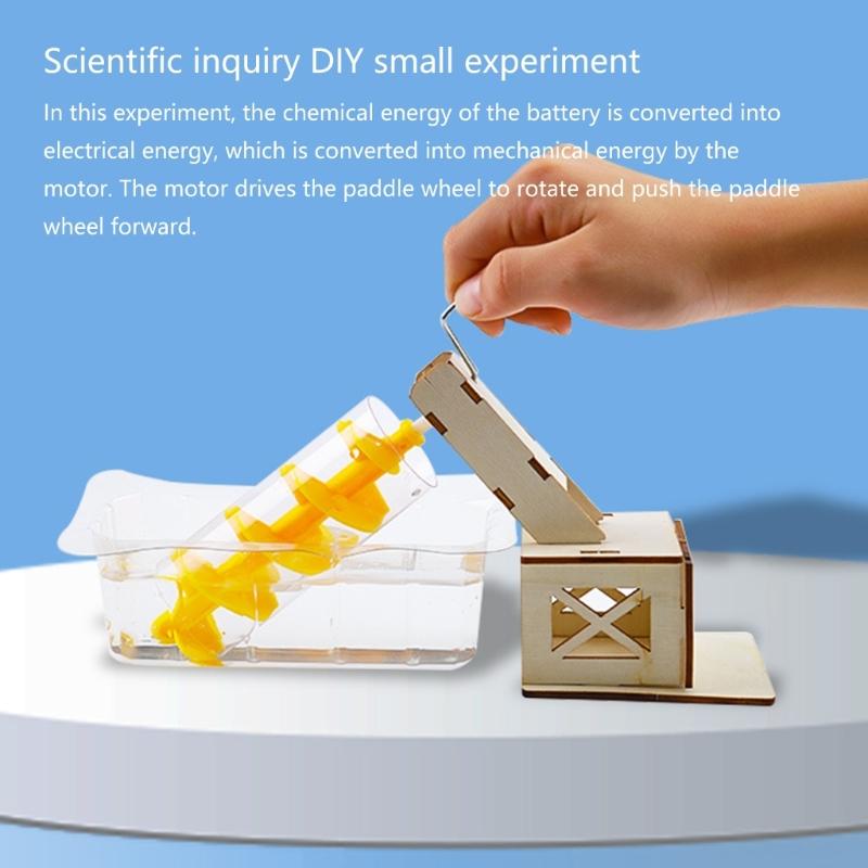 Science Experiment Kits Traditional Water Wheel Kits Science Project Toy Kids Science Toy For Classroom Home Use