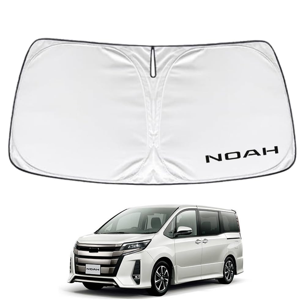 

САВАКАКИ Эксклюзивный солнцезащитный экран для лобового стекла Toyota Noah 80 серии с логотипом Защита от солнца Теплоизоляция Защита от УФ-лучей Защита от УФ-лучей Защита от жары