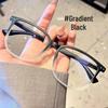 Men's Retro Anti-Blue Light Glasses: Super Light, No Makeup, Slimming Student Style Frames for Myopia