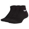 Nike Mid-Calf Socks Unisex 3 Pack (Unisex) Crew Socks SX6844 010