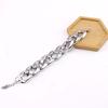 Accessories Punk Mixed Color Thick Chain Women'S Simple Hip Hop Single Layer Bracelet Short Versatile Bn752