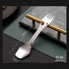 Stainless Steel Multifunctional Camping Spork with Bottle Opener