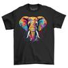 Drip Elephant Funny T Shirt With A Colorful Twist Design