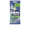 Razor Blades Disposable Razor Blades GILLETTE BLUE II PLUS SLALOM 5 Units