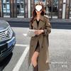 French Style Waist-Cinching Trench Coat for Women - New 2025 Spring/Autumn Collection