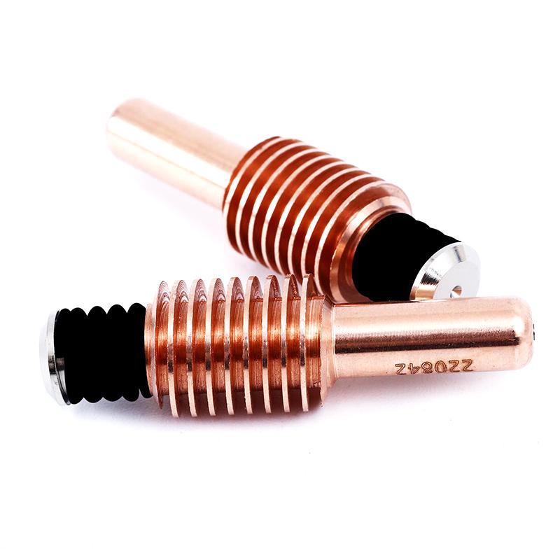 10 Stück 220941 Düse & 10 Stück 220842 Plasmaelektrode für Hypertherm Powermax 45Xp/65/85/105 Brenner Verschleißteile