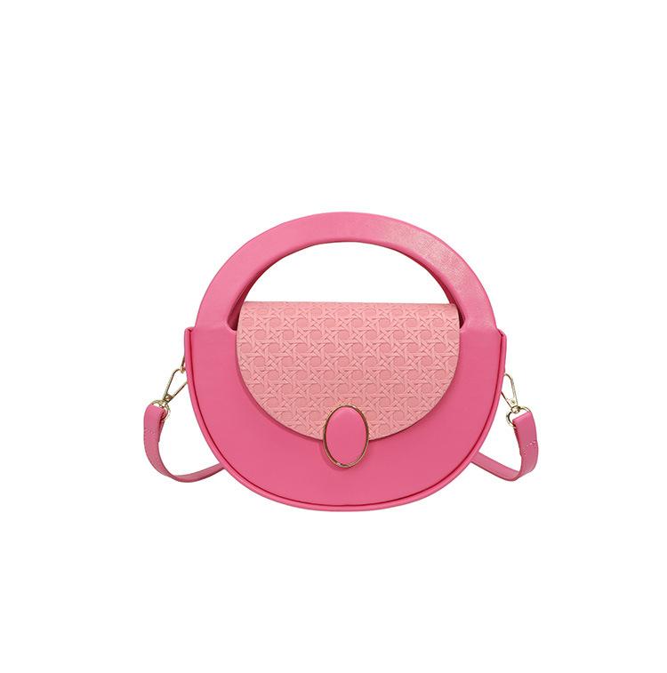 2025 new fashion high-end versatile handbag simple texture trendy shoulder bag Korean version women's bag