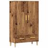 VidaXL Highboard Old Wood 70x31x115 Cm Engineered Wood 856914