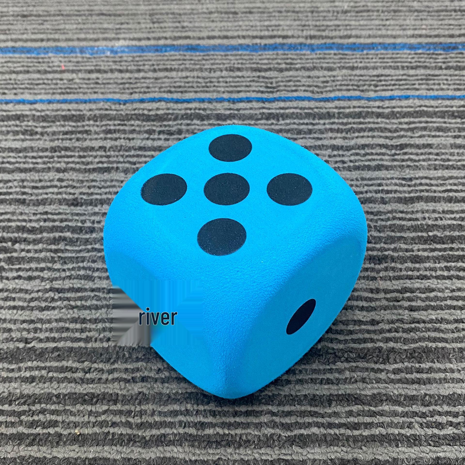 

8cm EVA Foam Dice with Rounded Corners - 6-Sided Fun Cube