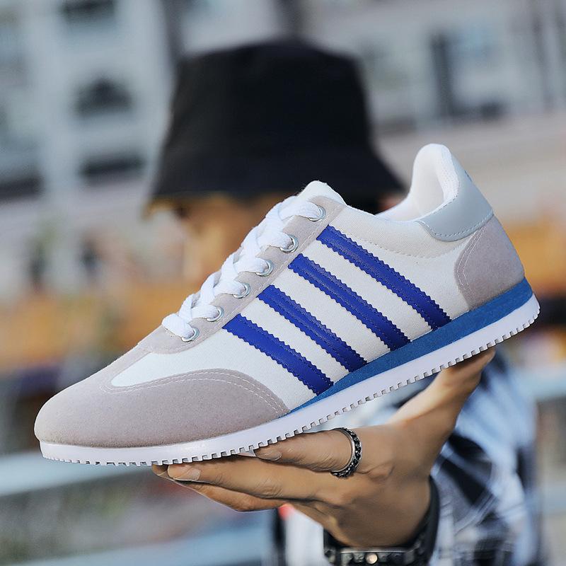 Pánské boty Forrest Gump pro zahraniční obchod jsou prodyšné, pohodlné a všestranné, korejská verze pánské ležérní obuvi na šněrování, protiskluzová sportovní obuv