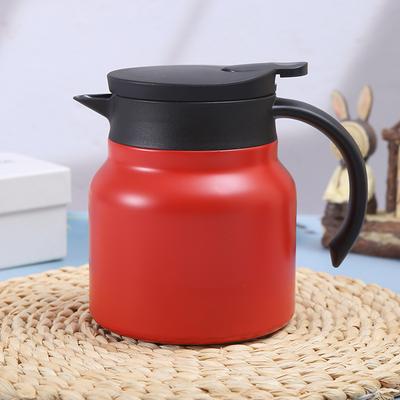304 Stainless Steel Large-capacity Kettle Household Business Kettle Double Vacuum Coffee Pot with Handle