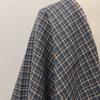 100x145cm Brushed Yarn-Dyed Plaid Fabric for Handmade Sewing Caps Dresses Shirts Bags DIY Headwear By Meters