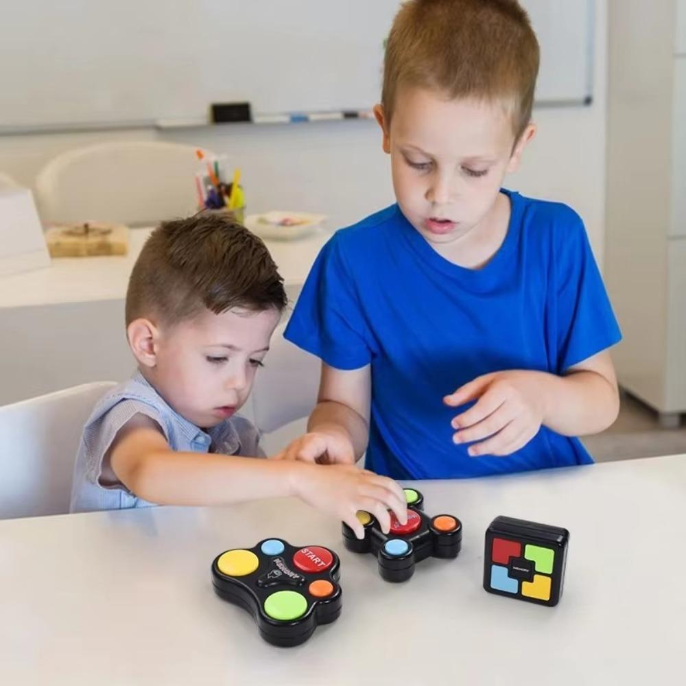 Sound Effect Memory Game Machine LED Light Interactive Toys Educational Play