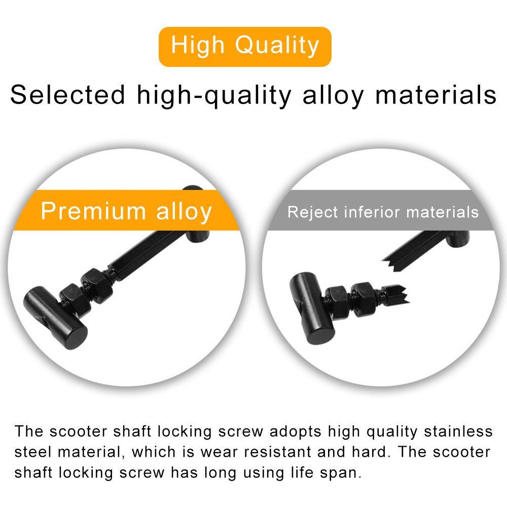 High Quality Parts Accessories Shaft Locking Screw Locking Screw Kit Replacement Scooter