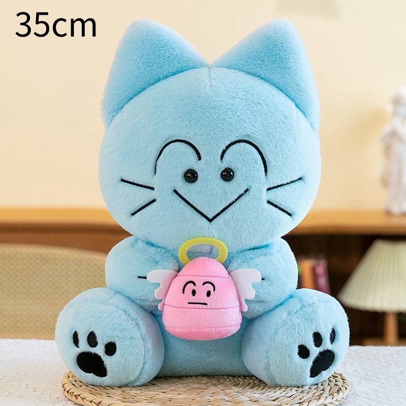 

Кот Собака Плюшевая Игрушка Кукла Подушка Принимать Фекалии Мягкая И Удобная Подарки Детские Cat,35cm/13.77in