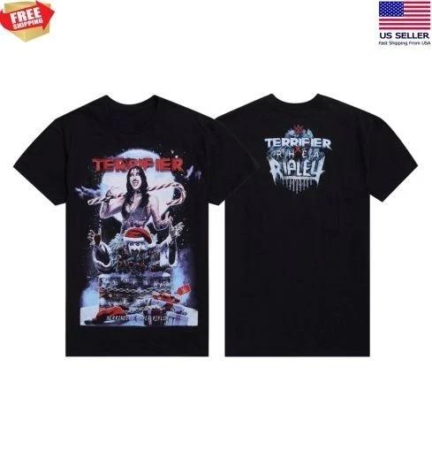 

Rhea Ripley x Terrifier Holiday Graphic T-shirt Print Size S to 5XL M