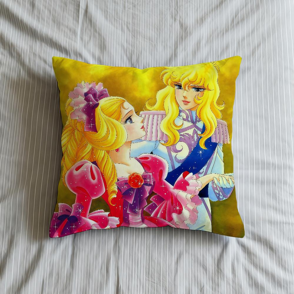Cushion Cover L-Lady Soft V-Versailles Case Sofa Living O-Oscar Room R-Rose Home Comfortable Office Decor Protective Pillow