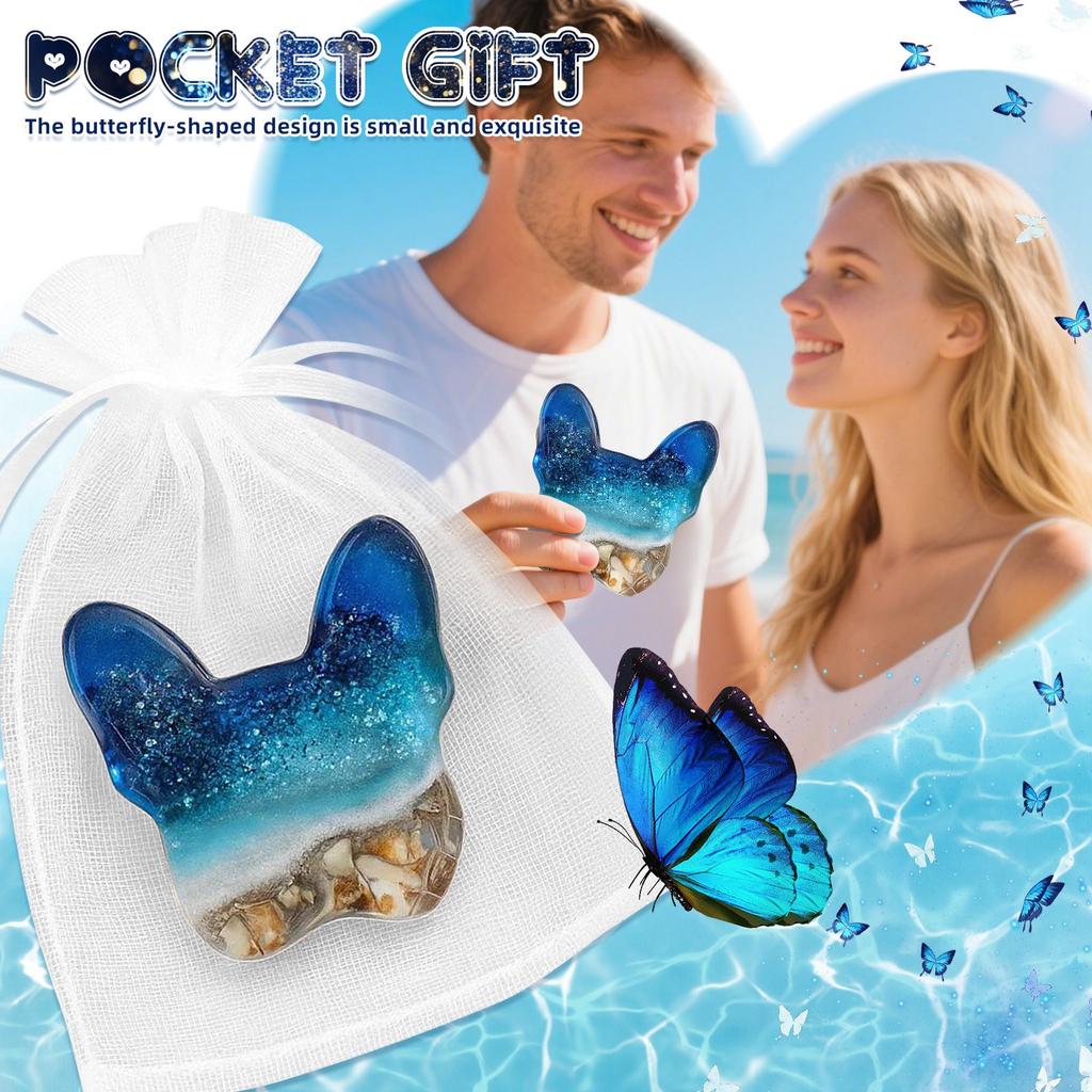 Pocket Travel Gift, Pocket Hug For Pet Loss Gift, Inspirational Gifts With Card, Little  Support Loss Of Pet Sympathy, Resin Encouragement Animal
