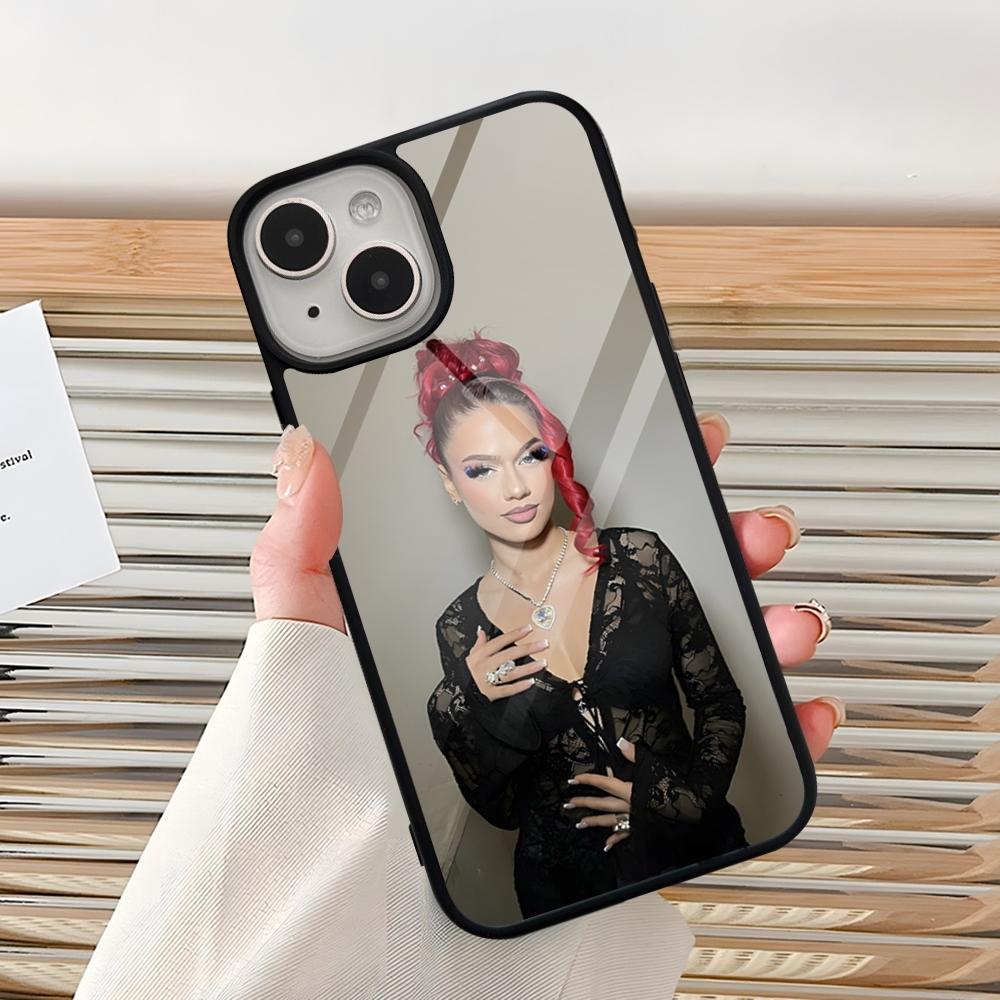 B-Badmomzjay Phone Case For Iphone 15 Pro Max 14 12 11 13 Mini 16 8 7 Plus X Xs XR PC+TPU Back Cover